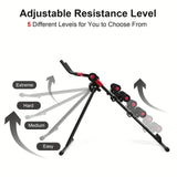 NNETM Ab Workout Machine Adjustable Foldable Core Trainer