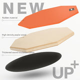 NNETM 8-Inch Wooden Drum Practice Pad Set