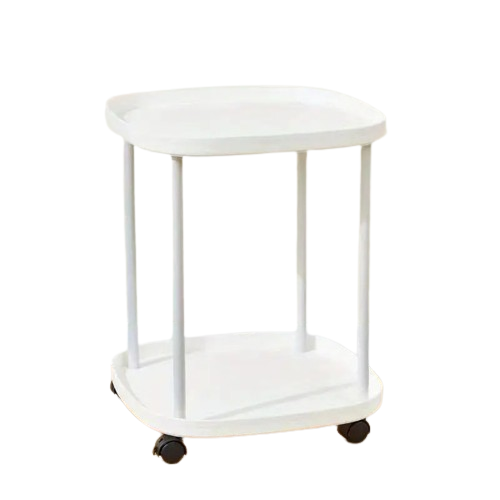 NNETM Effortlessly roll your mobile end table to the perfect spot for convenience