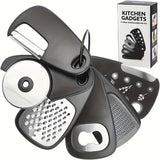 6-Piece Stainless Steel Camping Kitchen Utensil Set
