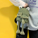 NNETM Mini Doll-Shaped Chest Bag