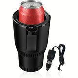 NNETM Dual-Use Car Cup Cooler & Warmer with LED Display