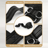 NNETM Fitness Wrist Wrap & Lifting Strap Set