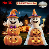 NNETM Halloween Garden Decorations Plastic Lawn Decor (2pcs)