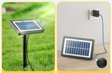 100FT Solar LED String Lights with 24 Shatterproof ST38 Bulbs  Waterproof