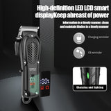 NNETM Men's Electric Hair Clipper with LCD Display