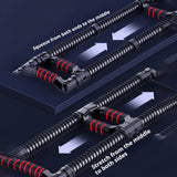 NNETM Versatile Fitness Push Bar & Chest Expander(Black)
