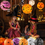 NNETM Halloween Paper Lanterns Set Decor (10pcs)