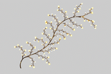232.6CM 144-LED Bendable Willow Vine Lamp – Artificial Birch Tree