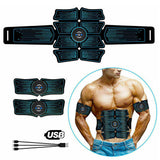 NNETM USB Rechargeable Muscle Toner Set for Abdomen & Arms
