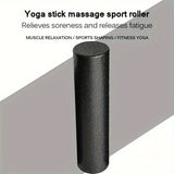 NNETM Yoga Foam Roller for Muscle Massage, Stretching & Relaxation(Black)
