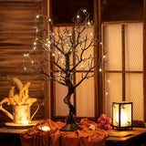 NNETM 30-Inch Plastic Manzanita Tree Centerpiece – Black Bare Tree
