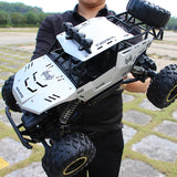 NNEOBA 4WD Off-Road RC Car with LED Lights – 2.4G Remote Control Buggy Truck