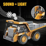 NNEOBA RC Alloy Dump Truck Engineering Vehicle for Boys