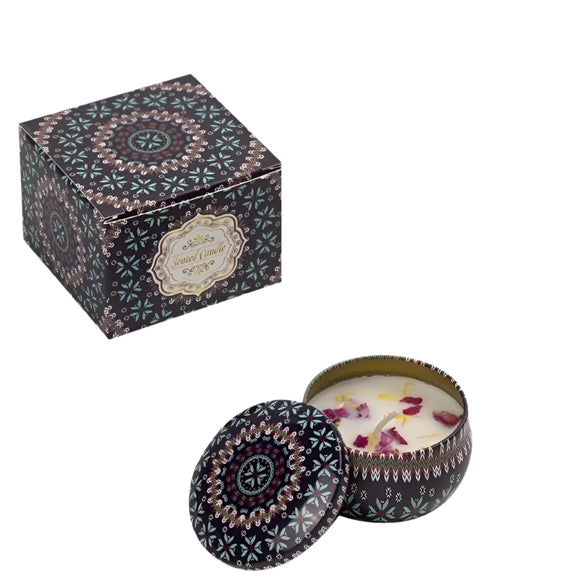 NNEOBA 4PCS Vintage Soy Wax Scented Candles in Jars