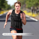 NNEOBA Adjustable Weighted Vest for Fitness Training