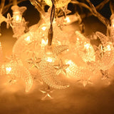 NNEOBA 1.5M EID Mubarak LED String Lights