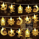 NNEOBA 1.5M EID Mubarak LED String Lights