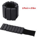 NNEOBA Adjustable Silicone Wrist & Ankle Weights