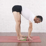 NNETM Yoga Foam Wedge Blocks Calf Raise Stretchers (Green)