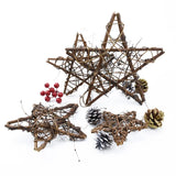 NNEOBA Artificial Flowers Star Frame Wreaths