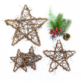 NNEOBA Artificial Flowers Star Frame Wreaths