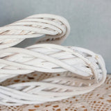 NNEOBA Rattan Wreath Ring DIY Christmas Tree Decor