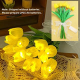NNEOBA LED Tulip Flowers Table Lamp