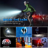 NNEOBA KX12D Pro Bicycle Light Set