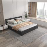 Milano Sienna Luxury Bed with Headboard (Model 2) - Charcoal No.35 - Single-1927503921518088195
