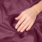 Pure Silk Pillow Case by Royal Comfort (Single Pack) - Malaga Wine-1927503854082068486