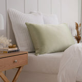 Pure Silk Pillow Case by Royal Comfort (Single Pack) - Sage-1927503854245646336