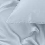 Pure Silk Pillow Case by Royal Comfort (Single Pack) - Soft Blue-1927503854417612807