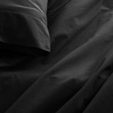 Royal Comfort Vintage Washed 100 % Cotton Sheet Set Single - Charcoal-1927503911158157315
