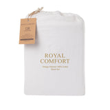 Royal Comfort Vintage Washed 100% Cotton Sheet Set Queen - White-1935488861027307523