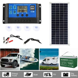 NNEOBA 1000W 12V Solar Panel with 60A Controller – Dual Output USB/DC Solar Charger