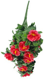 NNEDSZ Red Rose Bunch UV 45cm