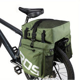 NNETM 3-in-1 Bicycle Rear Capacity Rack Pannier Bag
