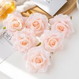 NNEOBA 100PC 10CM Artificial Garden Roses