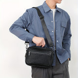 NNETM Studded Square Crossbody Bag