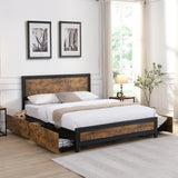 Levede Metal Bed Frame Double Mattress-1910113213660401670