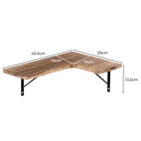 Levede Floating Shelf DIY Corner Hanging-1910113231490387970