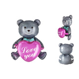 NNETM Valentine’s Day Love You Teddy Heart Balloon