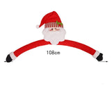 NNEOBA Christmas Tree Hugger Santa Claus Ornament