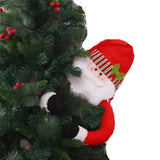 NNEOBA Christmas Tree Hugger Santa Claus Ornament