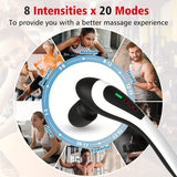 NNETM Portable Electric Massage Stick – 8-Speed(Black)