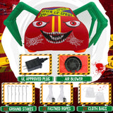 NNEOBA Giant Inflatable Spider Halloween Outdoor Decoration