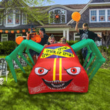 NNEOBA Giant Inflatable Spider Halloween Outdoor Decoration