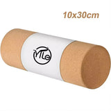 NNEOBA High-Density Natural Cork Yoga Pillar