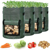 NNETM Large Potato Grow Bag with Handles Green